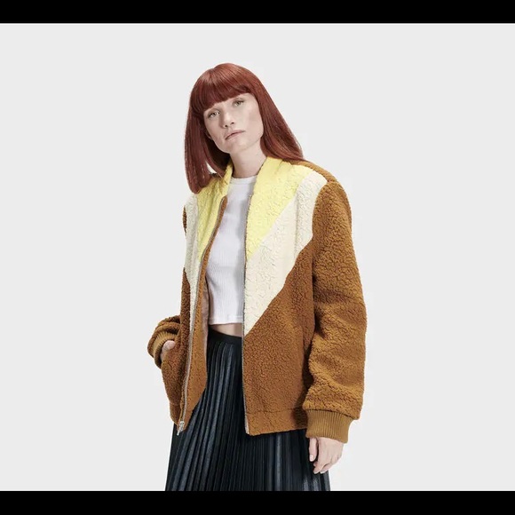 UGG ANNALISE TEDDY JACKET - Picture 5 of 14